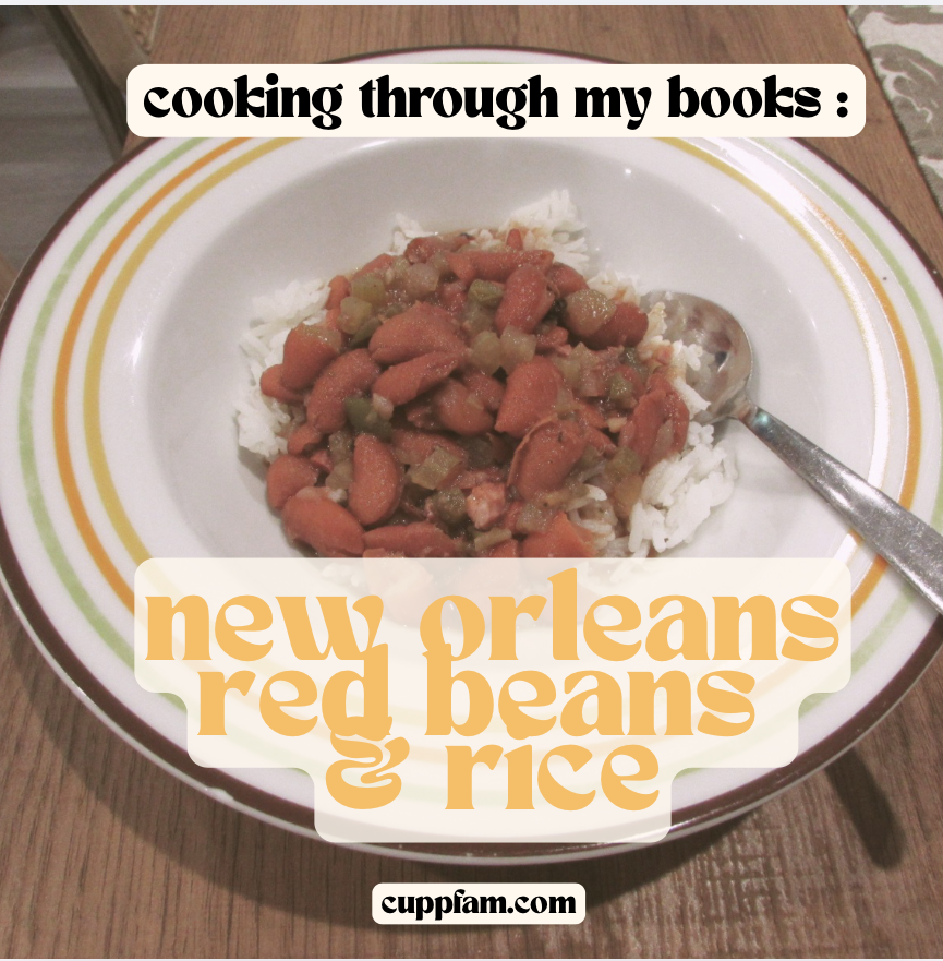 Cooking Through My Books : New Orleans Red Beans & Rice